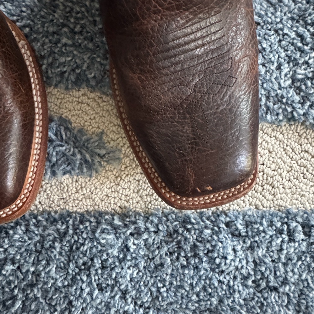 Like New..Cody James Union Xero Men's Brown Leather Western Boots - Picture 3 of 15